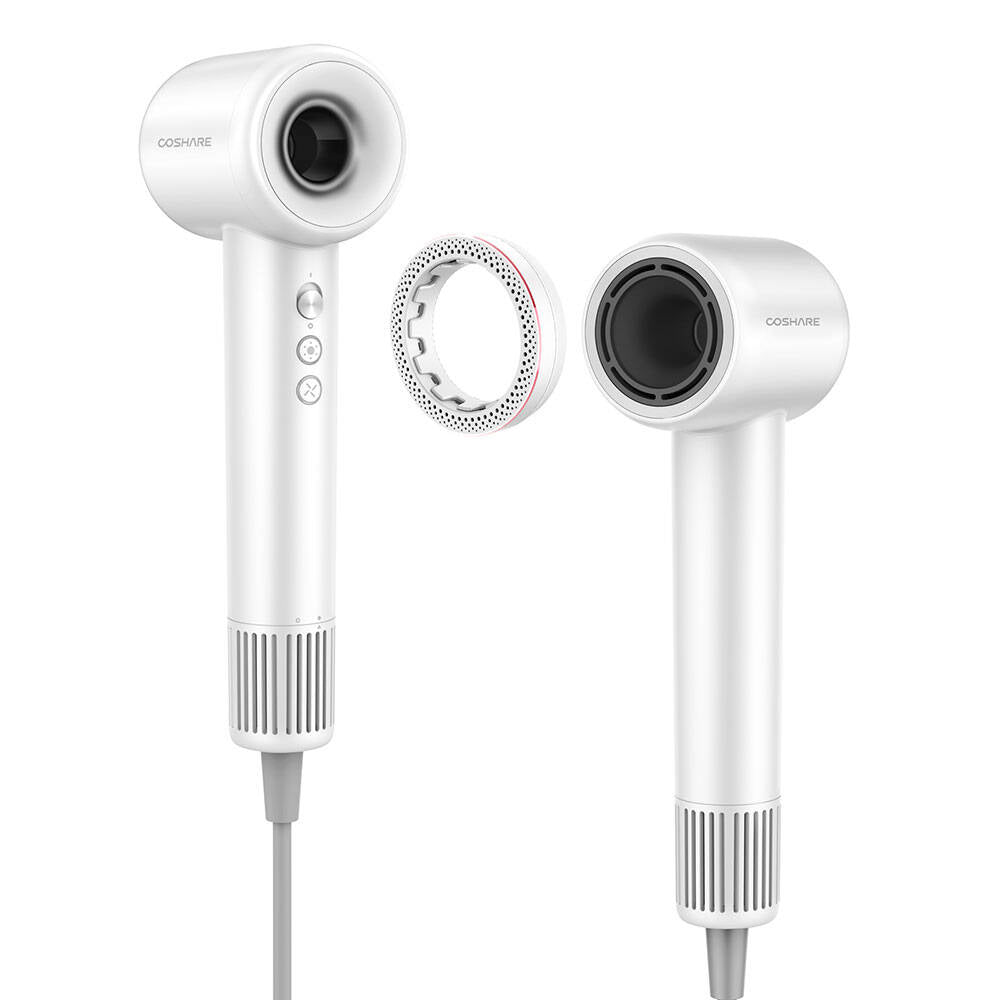 Coshare HD10E SuperFlow1 İyon Teknolojili Isı Dereceli Led Işıklı Saç Kurutma Fön Makinesi Siyah