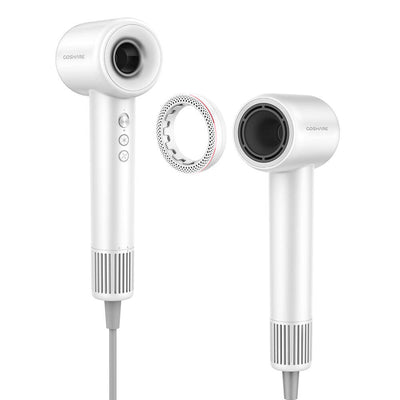 Coshare HD10E SuperFlow1 İyon Teknolojili Isı Dereceli Led Işıklı Saç Kurutma Fön Makinesi Siyah