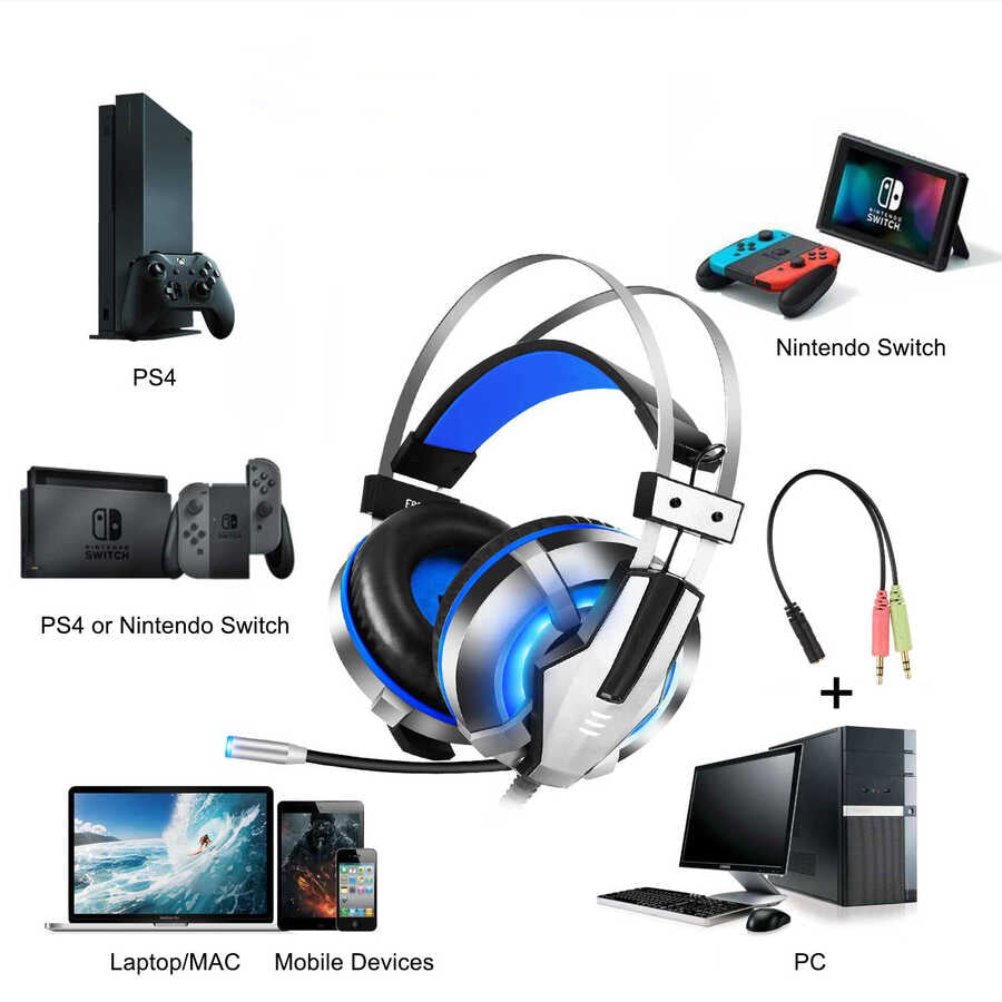 Eksa E800 3.5mm Kulaklık Sarı