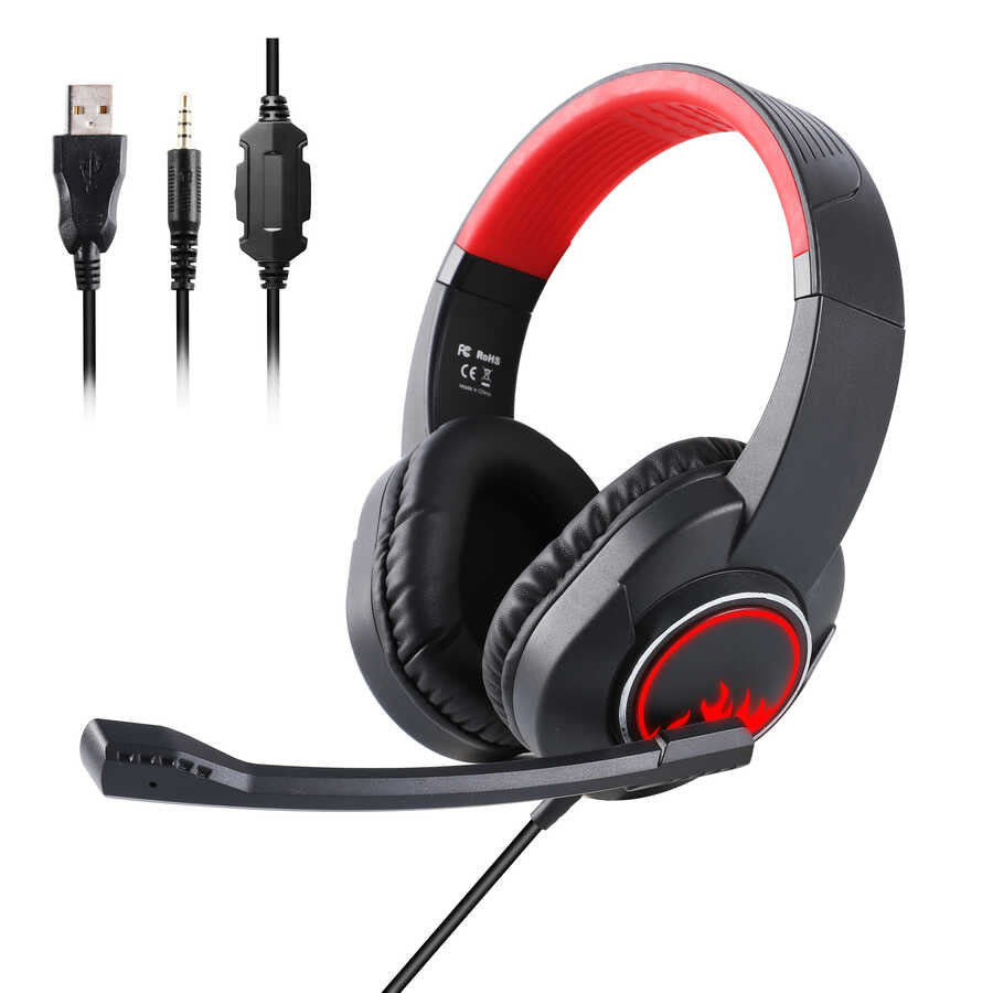 Eksa T8 3.5mm Kulaklık Kırmızı