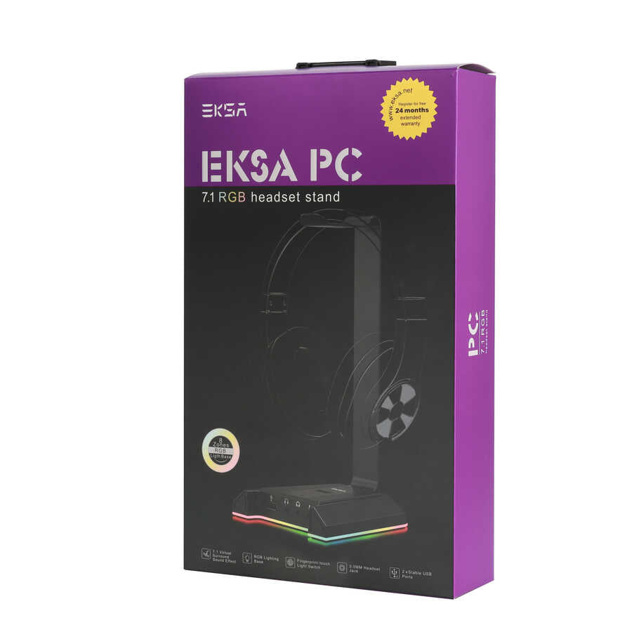 Eksa W1 7.1 Surround 3D Ses Dönüştürücü Kulaklık Standı