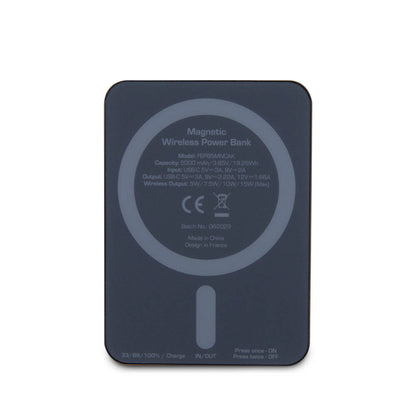 Ferrari Led Işıklı Göstergeli M-safe Magnetik Orjinal Lisanslı Powerbank 5000 Mah