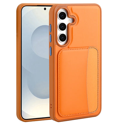Galaxy A26 Kılıf Kartlıklı Zore X-Kart Silikon Kapak