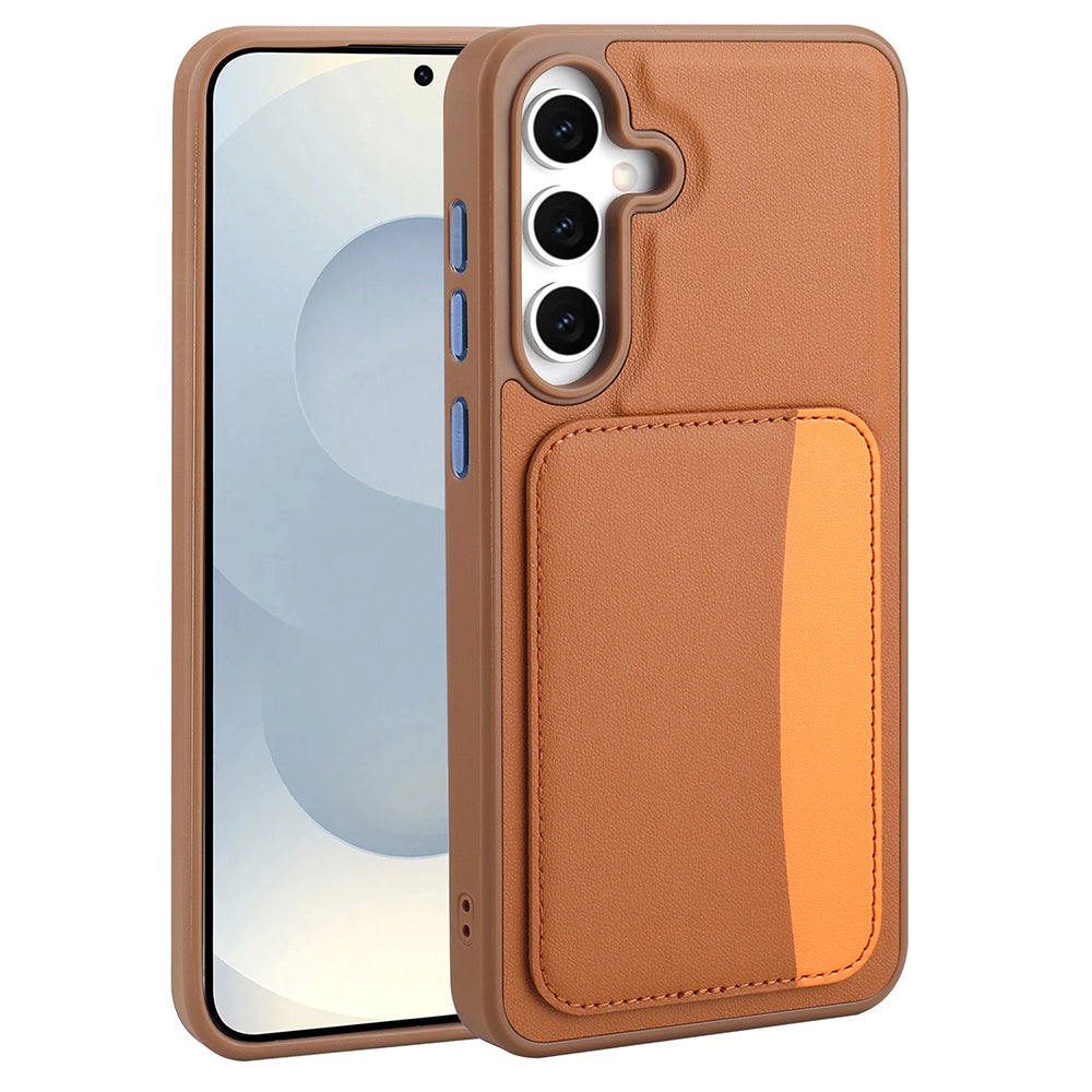 Galaxy A26 Kılıf Kartlıklı Zore X-Kart Silikon Kapak