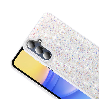 Galaxy A26 Kılıf Parlak Taşlı Tasarım Zore Pırlanta Kapak Pembe