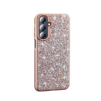 Galaxy A26 Kılıf Parlak Taşlı Tasarım Zore Pırlanta Kapak Pembe