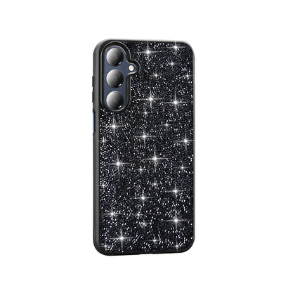 Galaxy A26 Kılıf Parlak Taşlı Tasarım Zore Pırlanta Kapak Gri