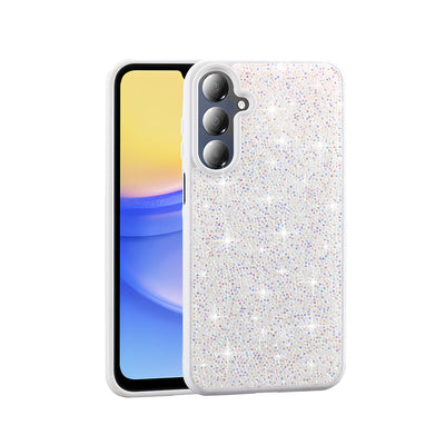 Galaxy A26 Kılıf Parlak Taşlı Tasarım Zore Pırlanta Kapak Gri