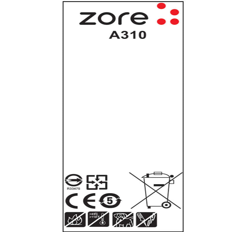 Galaxy A3 2016 Zore A Kalite Uyumlu Batarya