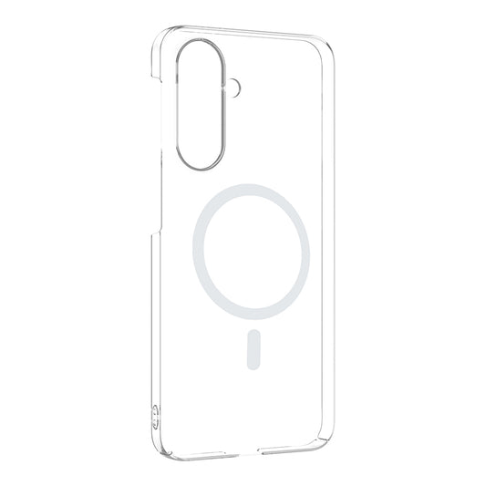 Galaxy A57 Kamera Korumalı M-Safe Şarj Özellikli Şeffaf Zore London Sert PC Kapak