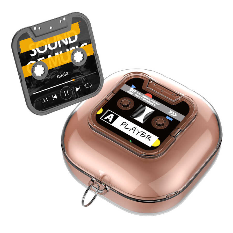 Galaxy Buds Live Kılıf Araree Player Kapak Renksiz