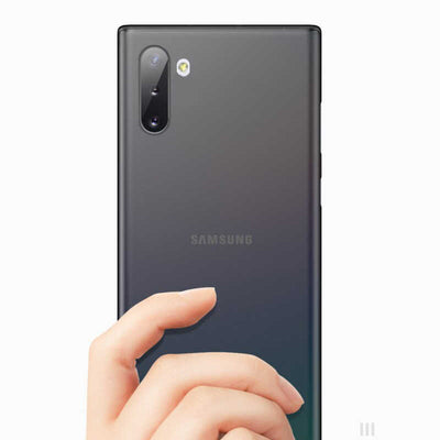 Galaxy Note 10 Kılıf Benks Lollipop Protective Kapak Transparan Beyaz