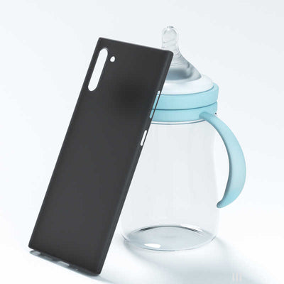 Galaxy Note 10 Kılıf Benks Lollipop Protective Kapak Transparan Beyaz
