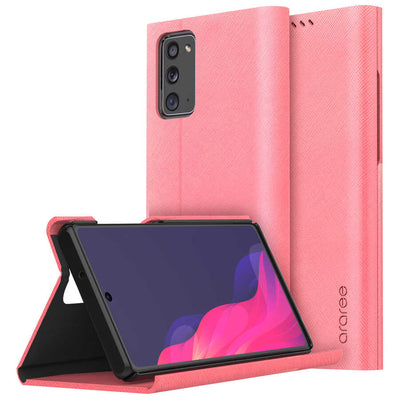 Galaxy Note 20 Kılıf Araree Bonnet Kılıf Pembe