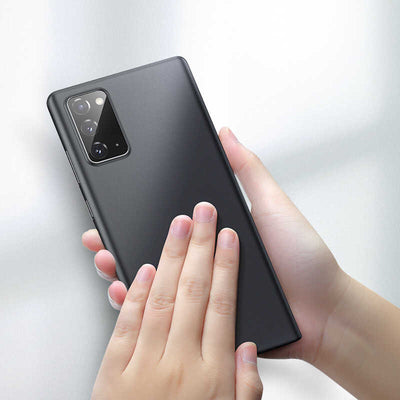 Galaxy Note 20 Kılıf Benks Lollipop Protective Kapak Transparan Siyah