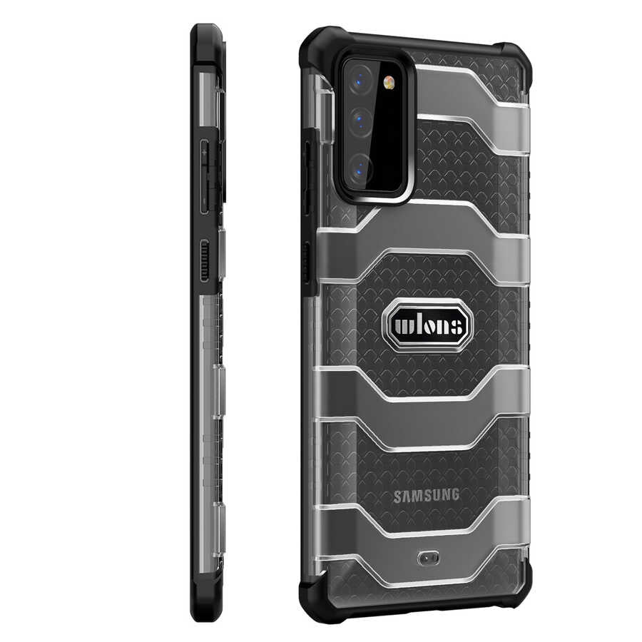 Galaxy Note 20 Kılıf Wlons Mit Kapak Kırmızı