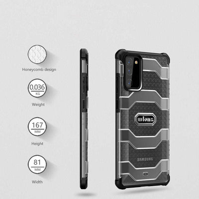 Galaxy Note 20 Kılıf Wlons Mit Kapak Lacivert