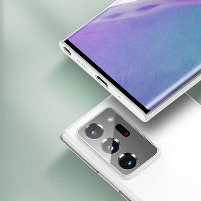Galaxy Note 20 Ultra Kılıf Benks Lollipop Protective Kapak Transparan Siyah