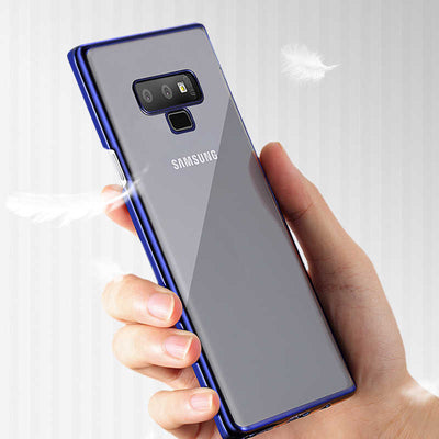 Galaxy Note 9 Kılıf Benks Electroplating PC Kapak Siyah