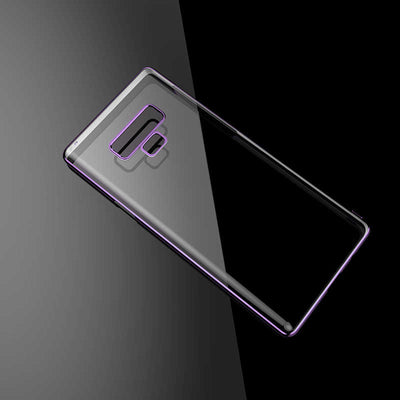 Galaxy Note 9 Kılıf Benks Electroplating PC Kapak Mavi