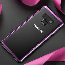 Galaxy Note 9 Kılıf Benks Magic Shiny Glass Mavi