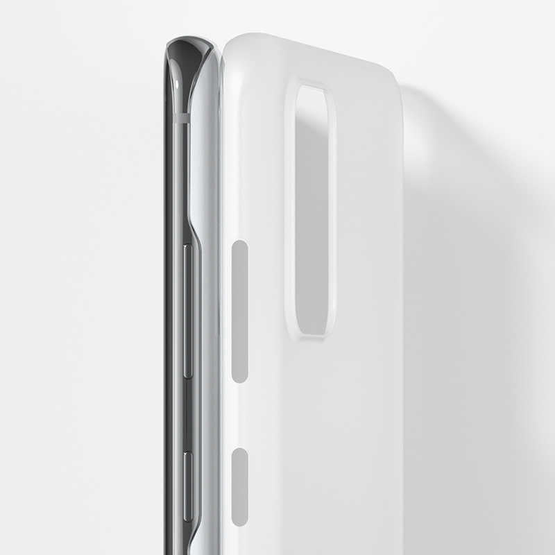 Galaxy S20 Kılıf Benks Lollipop Protective Kapak Beyaz