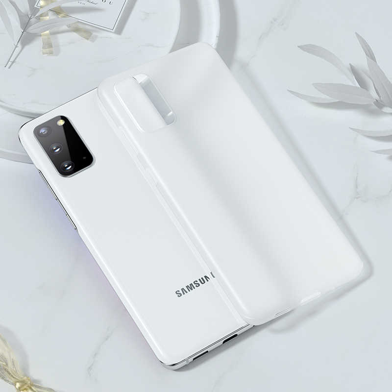 Galaxy S20 Kılıf Benks Lollipop Protective Kapak Beyaz