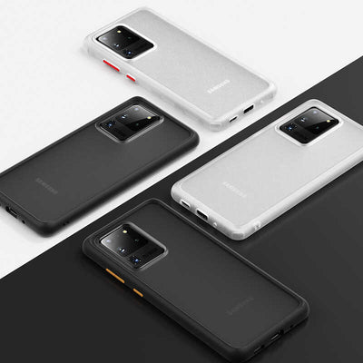 Galaxy S20 Plus Kılıf Benks Magic Smooth Drop Resistance Kapak Beyaz