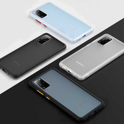 Galaxy S20 Plus Kılıf Benks Magic Smooth Drop Resistance Kapak Beyaz