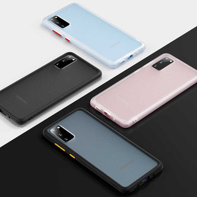 Galaxy S20 Kılıf Benks Magic Smooth Drop Resistance Kapak Beyaz