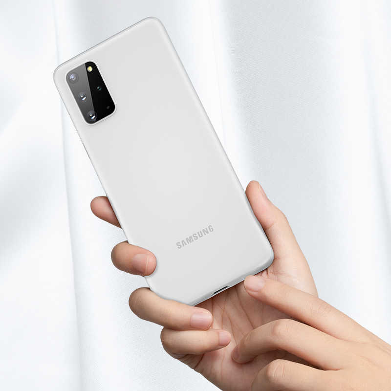 Galaxy S20 Plus Kılıf Benks Lollipop Protective Kapak Beyaz