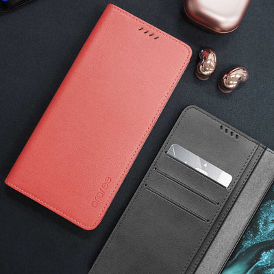 Galaxy S21 Plus Kılıf Araree Mustang Diary Kılıf Mavi