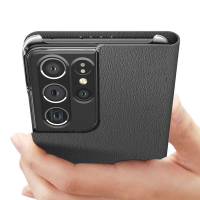 Galaxy S21 Plus Kılıf Araree Mustang Diary Kılıf Mavi