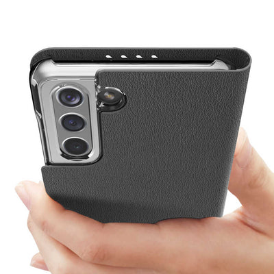 Galaxy S21 Ultra Kılıf Araree Mustang Diary Kılıf Mavi