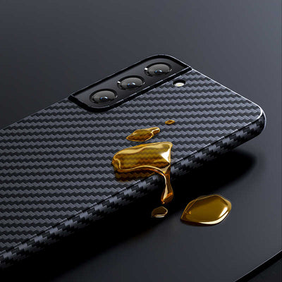 Galaxy S22 Plus Kılıf Benks Kevlar Fiber Kapak Siyah