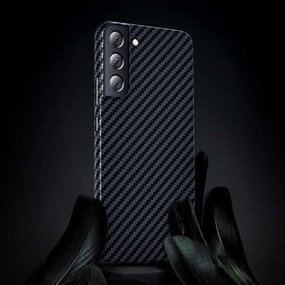 Galaxy S22 Plus Kılıf Benks Kevlar Fiber Kapak Siyah