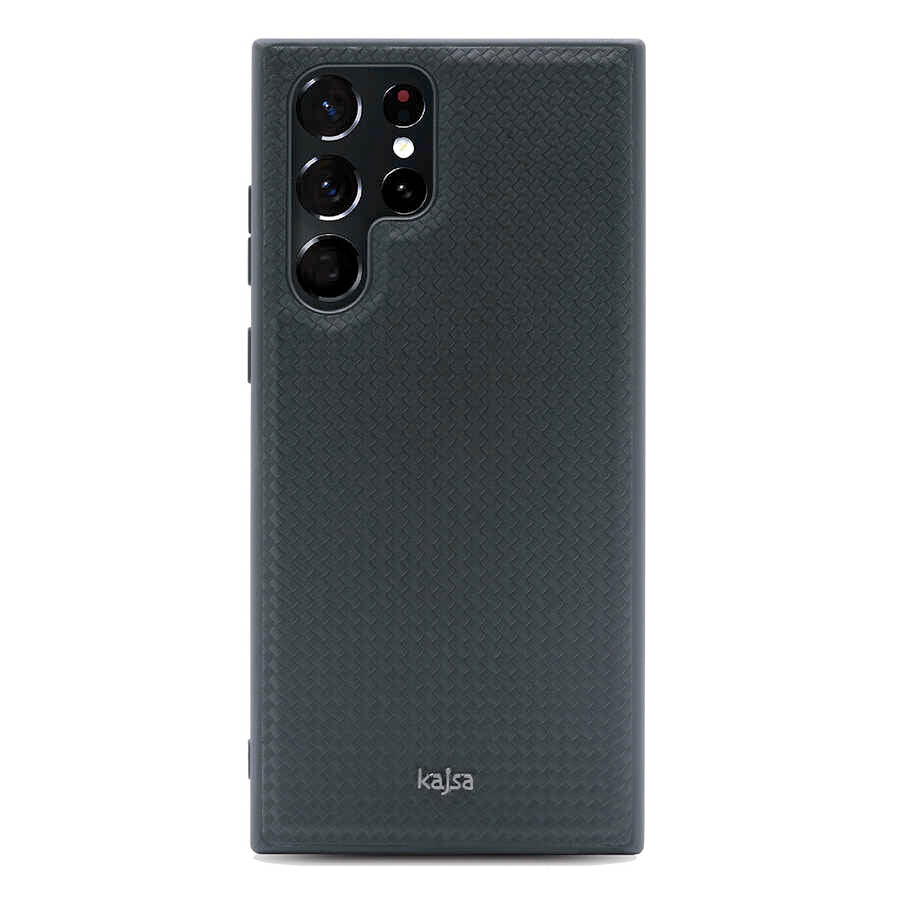 Galaxy S22 Ultra Kılıf Kajsa Preppie Serisi Dark Kapak NO4