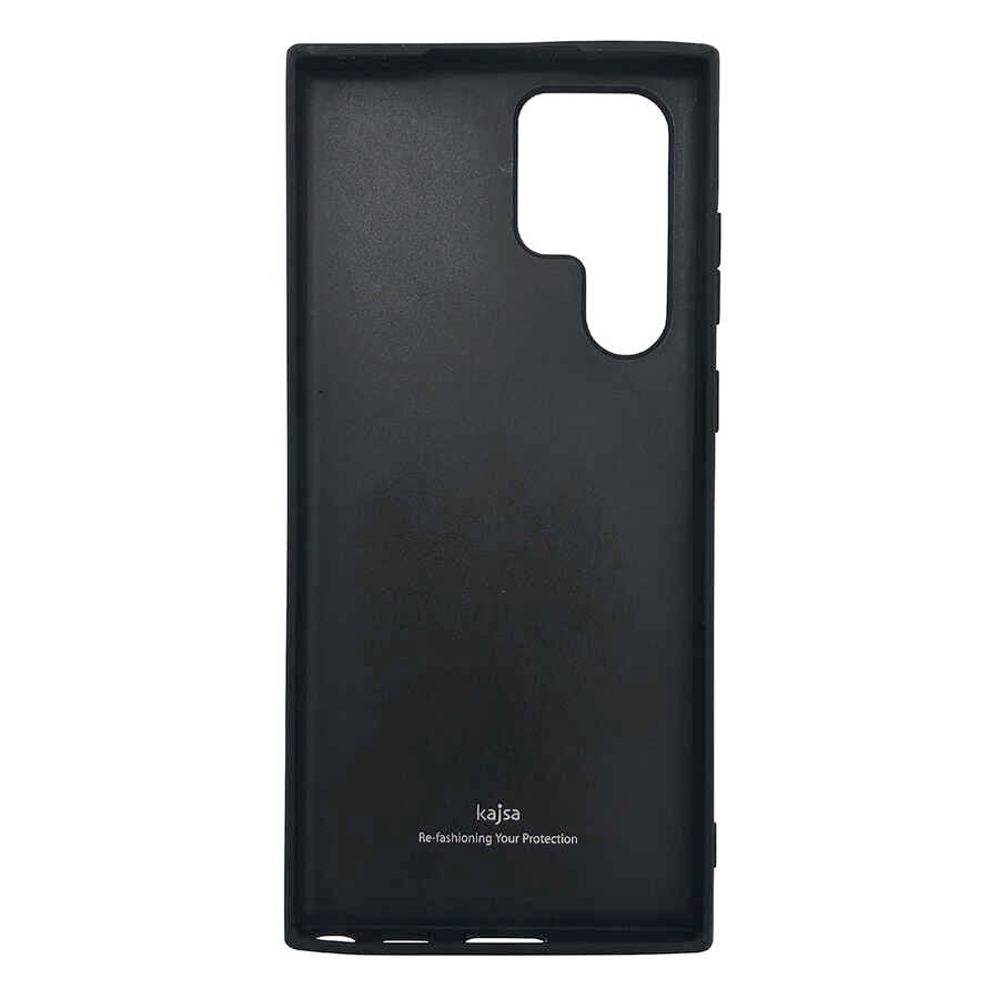 Galaxy S22 Ultra Kılıf Kajsa Preppie Serisi Dark Kapak NO3