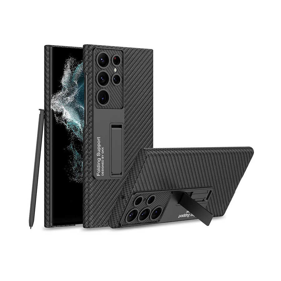 Galaxy S22 Ultra Kılıf Zore Kıpta Standlı Kılıf