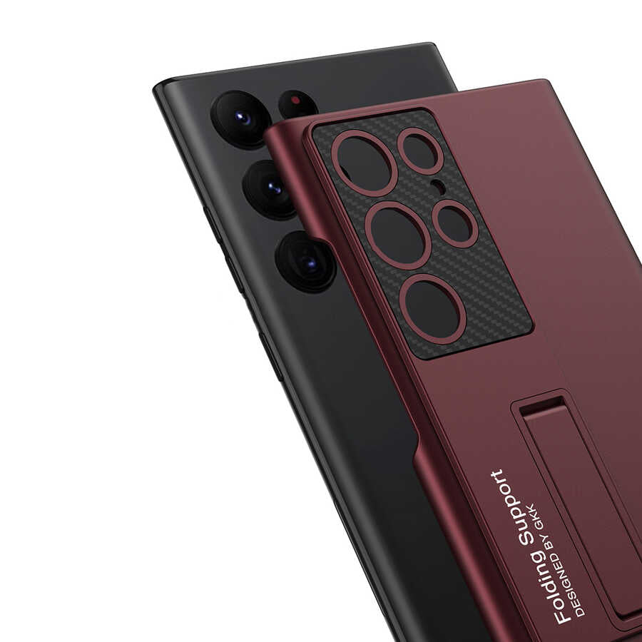 Galaxy S22 Ultra Kılıf Zore Standlı Ays Kılıf