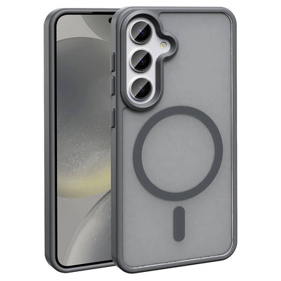 Galaxy S23 FE Kılıf M-safe Şarj Özellikli Mat Arka Yüzey Zore Sio Kılıf