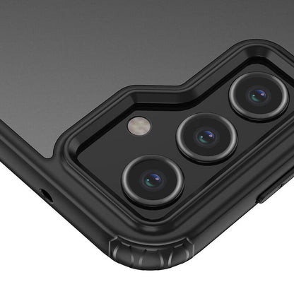 Galaxy S23 FE Kılıf Sert PC Arka Yüzey Wireless Şarj Özellikli Zore Flet M-safe Kılıf