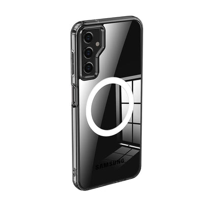 Galaxy S23 FE Kılıf Sert PC Arka Yüzey Wireless Şarj Özellikli Zore Flet M-safe Kılıf