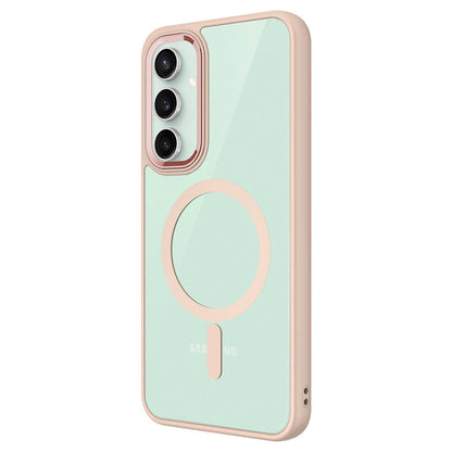 Galaxy S23 FE Kılıf Wireless Şarj Özellikli Zore Krom M-safe Silikon Kılıf