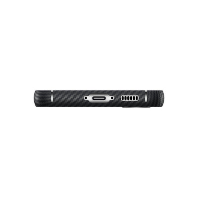 Galaxy S23 Kılıf Benks Magsafe Şarj Özellikli Magnetik ArmorAir 600D Kevlar Fiber Kapak Siyah