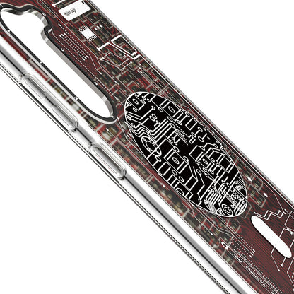 Galaxy S23 Kılıf M-safe Şarj Özellikli YoungKit Technology Serisi Kılıf