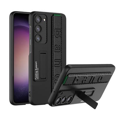 Galaxy S23 Kılıf Standlı El Tutacaklı Zore Band Kılıf