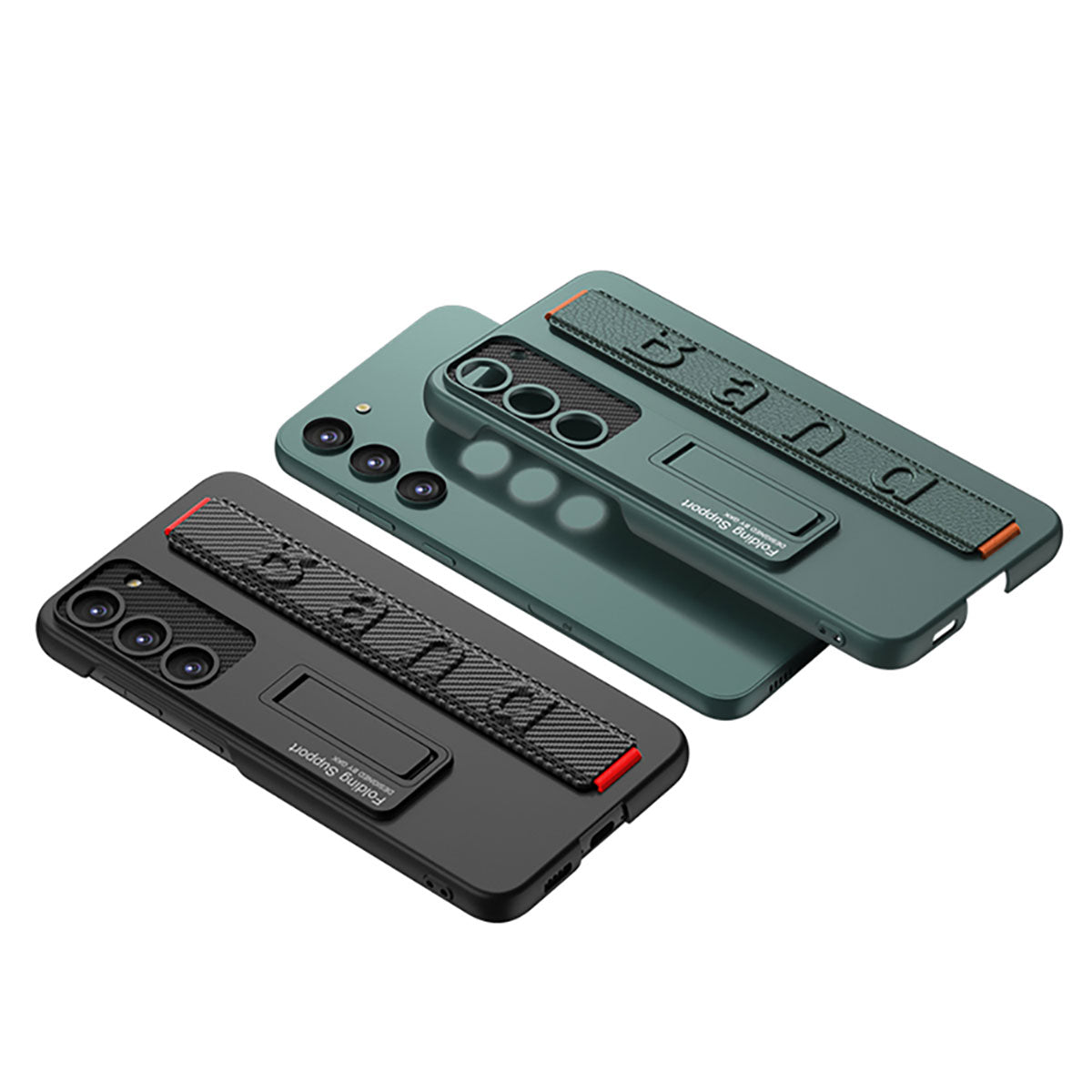 Galaxy S23 Plus Kılıf Standlı El Tutacaklı Zore Band Kılıf