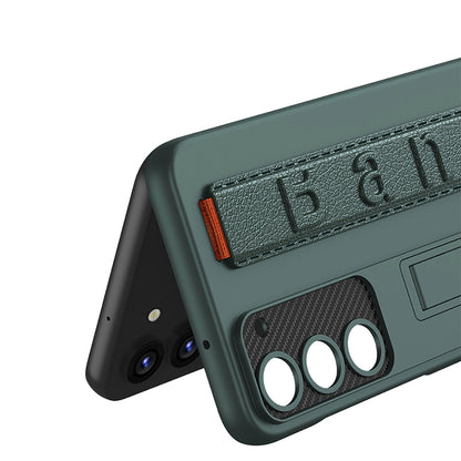 Galaxy S23 Plus Kılıf Standlı El Tutacaklı Zore Band Kılıf