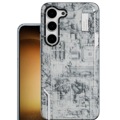 Galaxy S23 Plus Kılıf YoungKit Technology Serisi Kapak Kırmızı